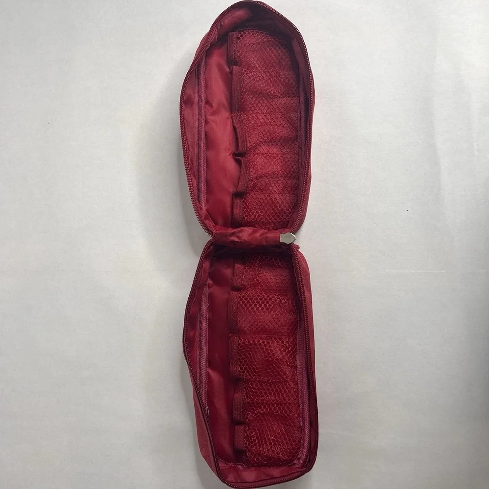 Young Living Empty 10 Essential Oil Zippered‎ Case Pouch Travel Hard To Find.